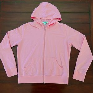 Pink zip up